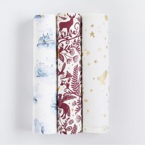 Harry Potter Pottery Barn Kids Muslin Swaddle Blankets, Set of 3
